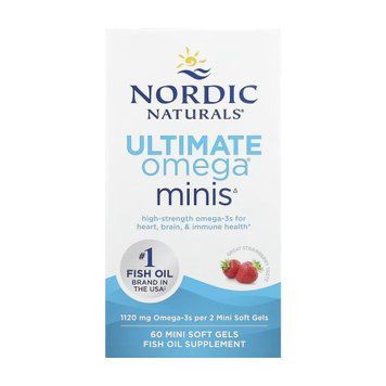 Ultimate Omega 2X Minis - 60 mini softgels &mdash; оригінальний товар