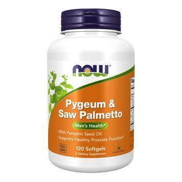 Pygeum & Saw Palmetto 25/80mg - 120 sgels &mdash; оригинальный товар