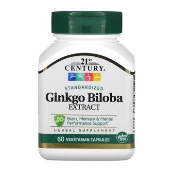Ginkgo Biloba Extract - 60 vcaps &mdash; оригинальный товар