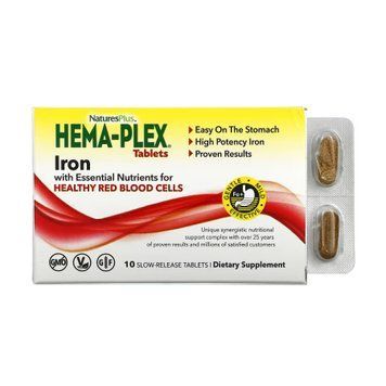 Hema-Plex -10 tabs &mdash; оригинальный товар