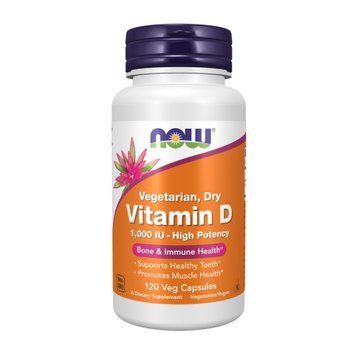 Vitamin D 1000 IU Dry - 120 vcaps &mdash; оригинальный товар