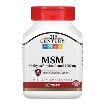 MSM 1000 mg - 90 tabs &mdash; оригинальный товар