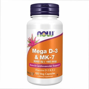 MEGA D-3 & MK-7 - 120 vcaps &mdash; оригинальный товар