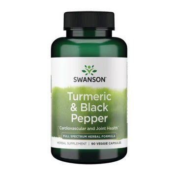 Turmeric & Black Pepper - 90 vcaps &mdash; оригинальный товар