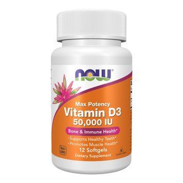 VIT D-3 50,000 IU - 12 sgels &mdash; оригинальный товар