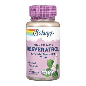 Resveratrol 75mg - 60 vcaps &mdash; оригинальный товар