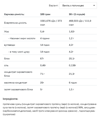 Whey Delicious - 700g Vanilla with Strawberry &mdash; оригинальный товар