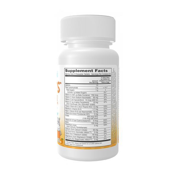 Kid Vits&trade; Juicy Orange Chewable - 60 tabs &mdash; оригинальный товар