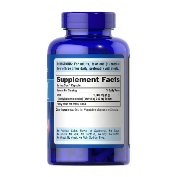 MSM 1000 mg - 120 caps &mdash; оригинальный товар