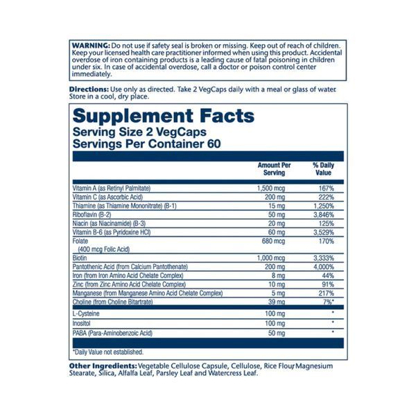 Hair Nutrients - 120 vcaps &mdash; оригинальный товар