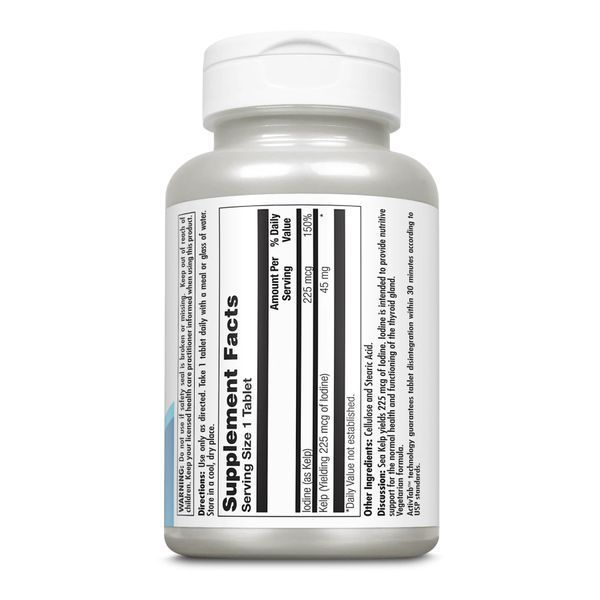 Kelp Iodine 225mcg - 250 tabs &mdash; оригинальный товар
