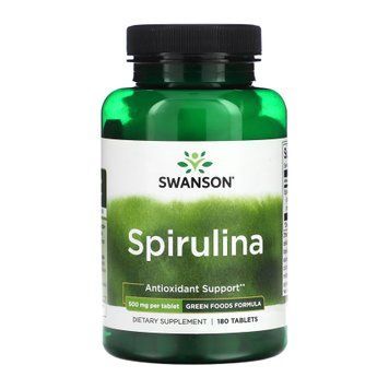 Spirulina 500mg - 180 tabs &mdash; оригинальный товар