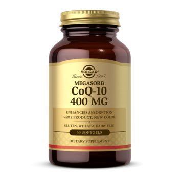 CoQ10 400mg MegSorb - 60 softgels &mdash; оригинальный товар