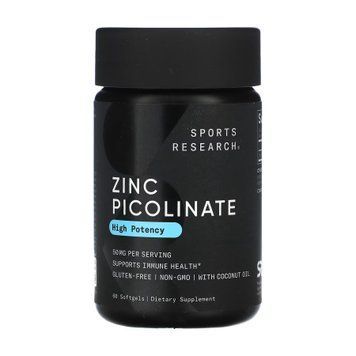 Zinc Picolinate 50mg - 60 softgels &mdash; оригинальный товар