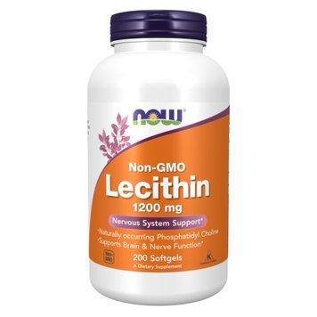 Lecithin 1200 mg - 200 sgels &mdash; оригинальный товар