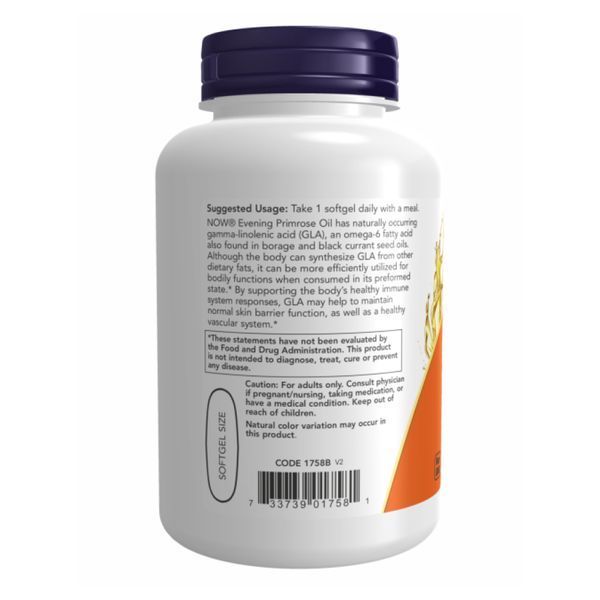 Evening Prim Oil Org 1000mg - 90 vgels &mdash; оригінальний товар