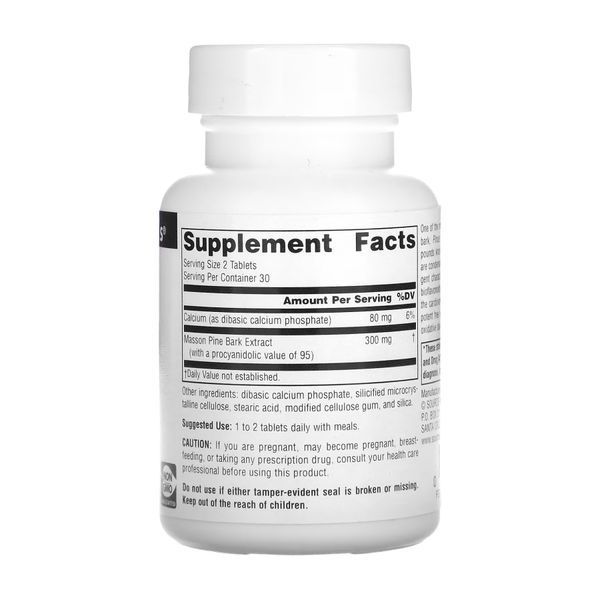 Pine Bark Extract 150mg - 60 tabs &mdash; оригінальний товар