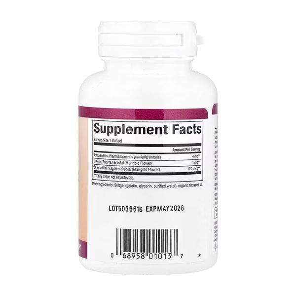 Astaxanthin Plus 4mg - 60 softgels &mdash; оригинальный товар