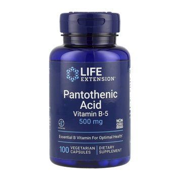 Pantothenic Acid 500 mg - 100 vcaps &mdash; оригинальный товар