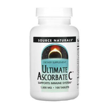 Ultimate Ascorbate C&trade; 1000mg - 100 tabs &mdash; оригинальный товар