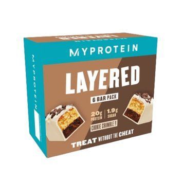 Layered Bar - 12x60g Cookie Crumble &mdash; оригинальный товар