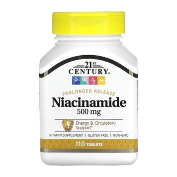 Niacinamide 500 mg - 110 tabs &mdash; оригинальный товар