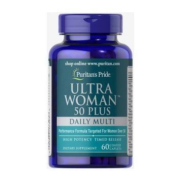 Ultra Woman&trade; 50 Plus Multi-Vitamin with Zinc - 60 caps &mdash; оригинальный товар