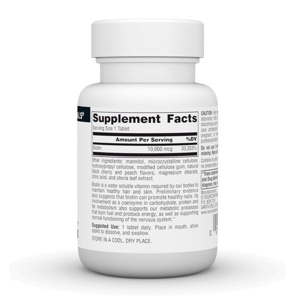 Biotin Fast Melt 10000 mcg - 120 tabs &mdash; оригінальний товар