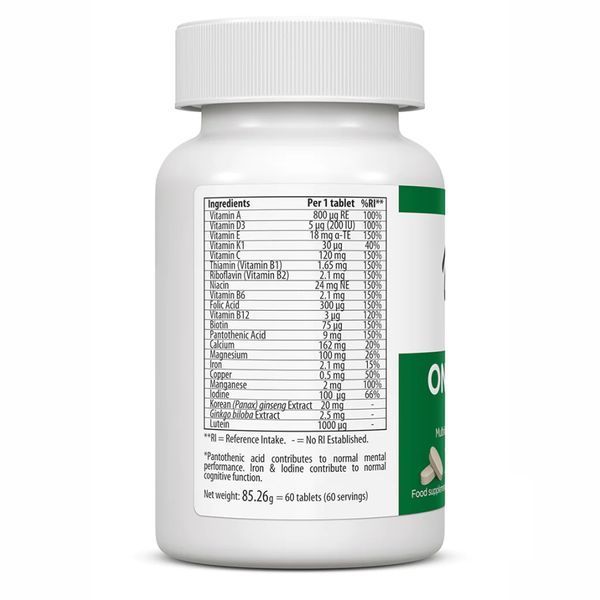 OneDaily 50 Plus - 60 caps &mdash; оригинальный товар