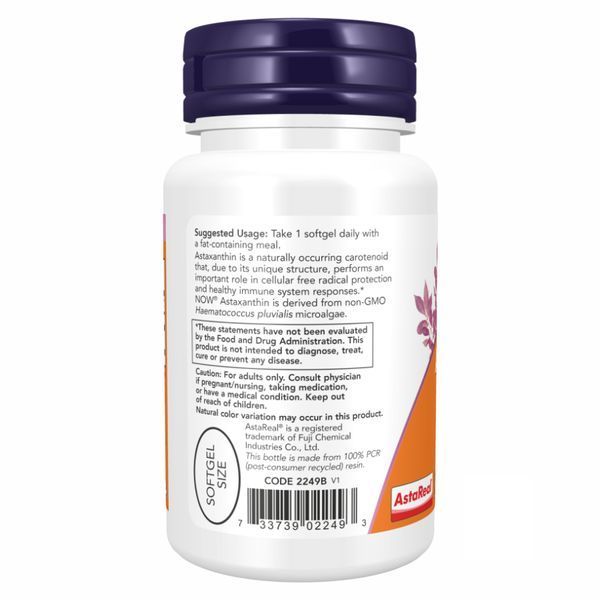 Astaxanthin 10 mg - 60 sgels &mdash; оригінальний товар
