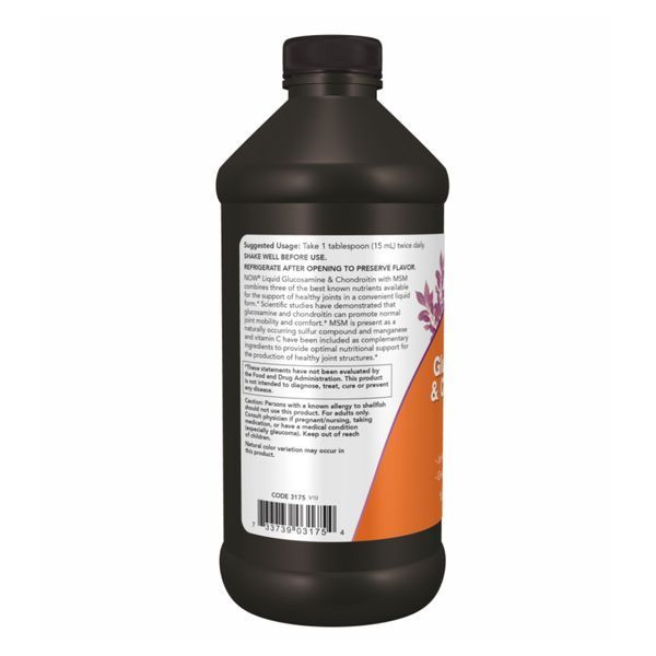Liguid Glucosamine Chondroitin with MSM - 473ml &mdash; оригинальный товар