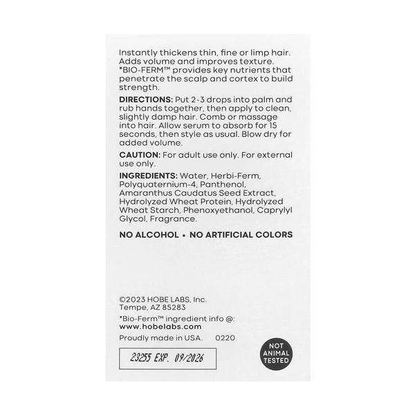Hair Thickening Serum - 59 ml &mdash; оригинальный товар