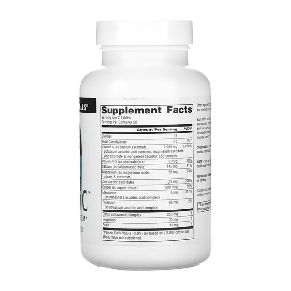 Ultimate Ascorbate C&trade; 1000mg - 100 tabs &mdash; оригинальный товар
