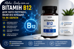 Витамин B12 (Кобаламин) &mdash; для чего нужен, как выбрать и какой B12 лучше
