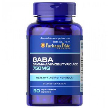 GABA 750mg - 90caps &mdash; оригинальный товар
