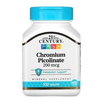 Chromium Picolinate 200 mcg - 100 tabs &mdash; оригинальный товар