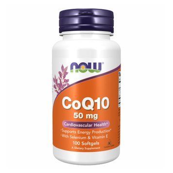 CoQ10 50mg + Vit E - 100 sgels &mdash; оригінальний товар