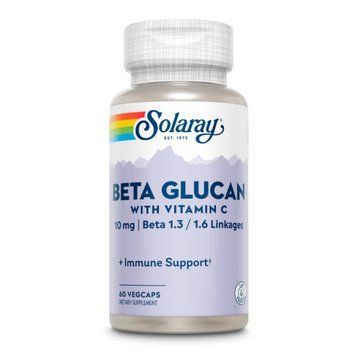Beta Glucan with Vitamin C 10mg - 60 vcaps &mdash; оригинальный товар