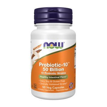 Probiotic-10&trade; 50 Billion - 50 vcaps &mdash; оригинальный товар