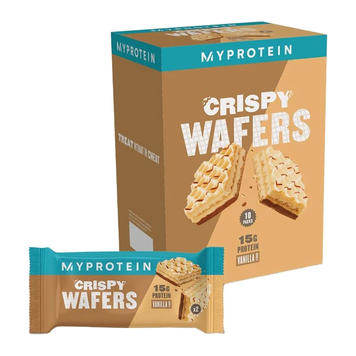 Crispy Wafers - 10x40g Vanilla &mdash; оригінальний товар