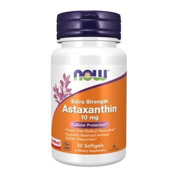 Astaxanthin Extra Strength 10mg - 30 softgels &mdash; оригинальный товар