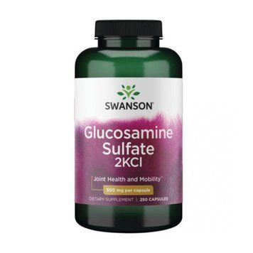 Glucosamine Sulfate 2KCI 500mg - 250caps &mdash; оригинальный товар
