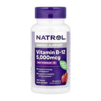 Vitamin B-12 5000mcg - 100 tabs &mdash; оригинальный товар