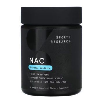 NAC - N-Acetyl-L-Cysteine 600mg - 90 vcaps &mdash; оригинальный товар