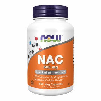 Nac-Acetyl Cysteine 600mg - 250 vcaps &mdash; оригинальный товар