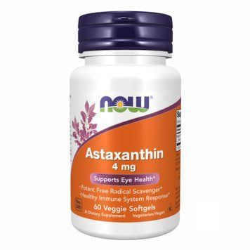 Astaxanthin 4 mg - 60 Veg Softgels &mdash; оригинальный товар