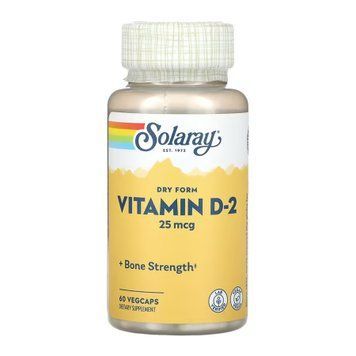 Vitamin D-2 25 mcg - 60 vcaps &mdash; оригинальный товар