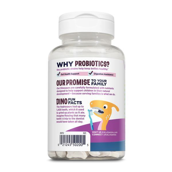 Dino-Dophilus&trade; Kids Probiotic - 60 chewables Black Cherry &mdash; оригінальний товар