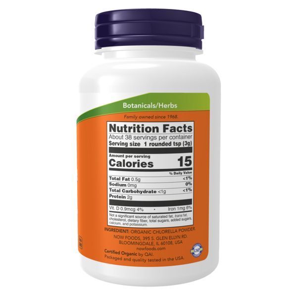 Organic Chlorella Pure Powder - 113g &mdash; оригінальний товар