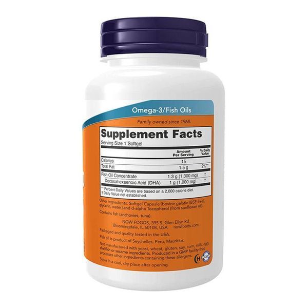 DHA-1000 Brain Support - 90 softgels &mdash; оригінальний товар